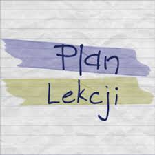 Znalezione obrazy dla zapytania plan lekcji