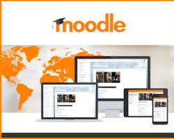 Gambar Moodle interface