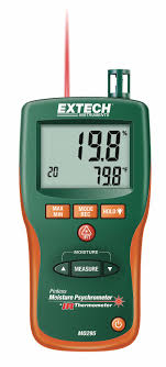 EXTECH, Digital, LCD, Moisture Meter - 6YNG8|MO290-NISTL ...