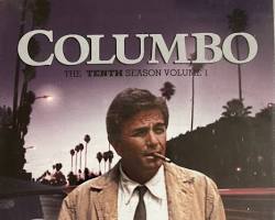 Columbo NBC 1971 TV series Peter Falk Lieutenant Columbo beige raincoat cigar Peugeot 403 1970s television stills, AI generated