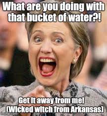 Image result for Hillary as a witch meme