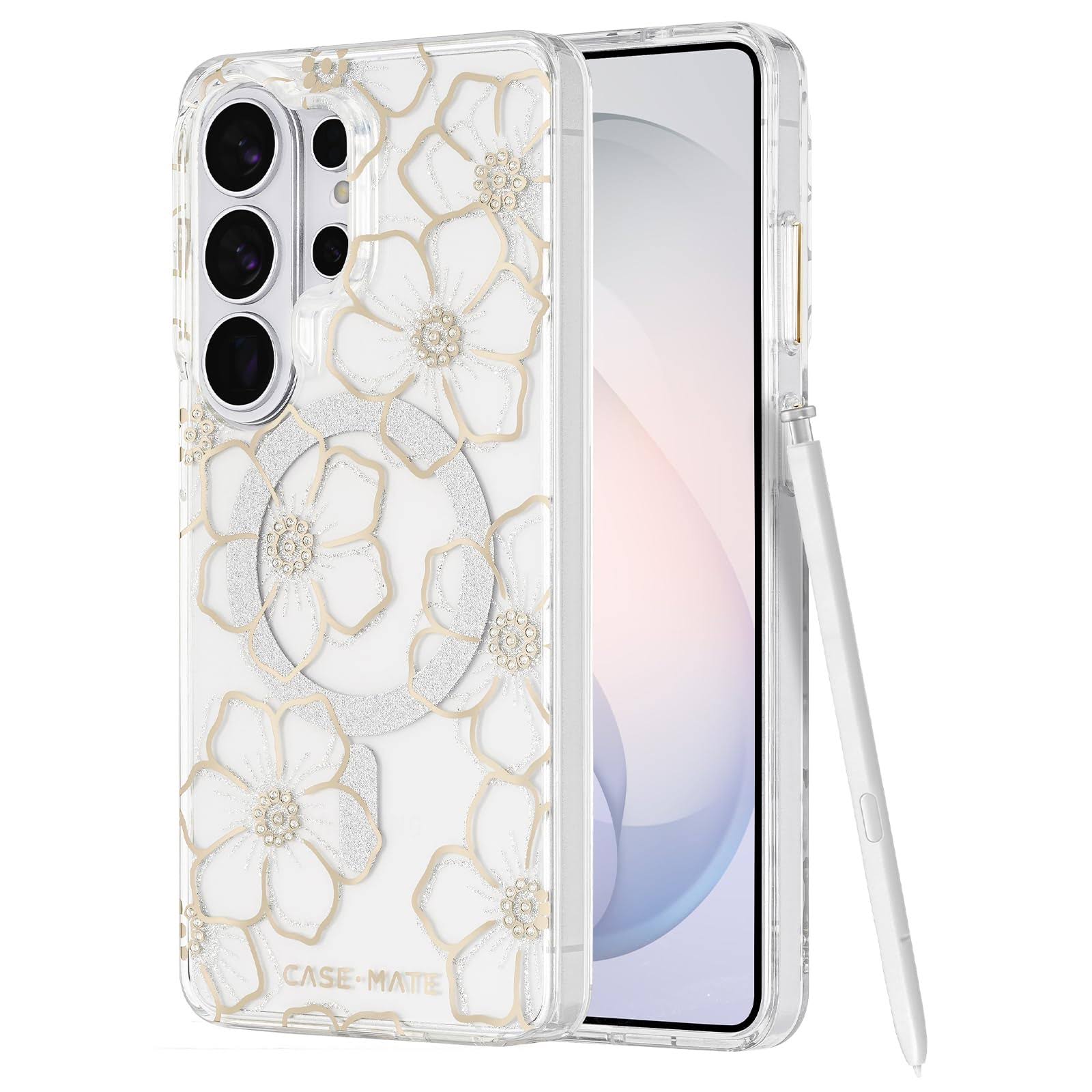 Case-Mate Floral Gems Case with Magnet for Samsung Galaxy S26 Ultra