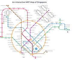 Singapore MRT map 2023