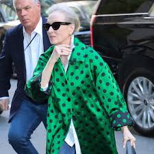 Meryl Streep’s Two Spring Coats Could Not Be More Different