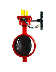 6" DUCTILE IRON GROOVED END BUTTERFLY VALVE C/W ...