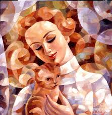 Sherry Chen Art - My Cat Ginger by C Sherry - -my-cat-ginger-c-sherry