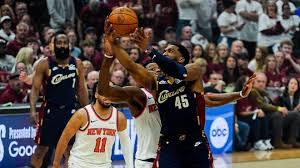Cavs score vs Knicks. New York leads wire to wire in Game 3 win