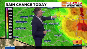 Weather forecast today in Arizona