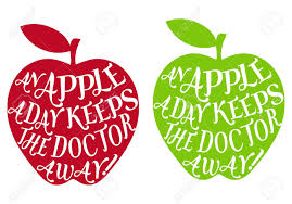 Resultado de imagem para an apple a day keeps the doctor away