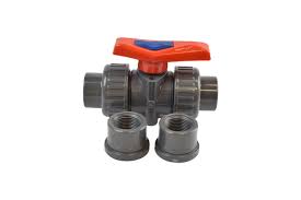 1/2" True Union PVC Ball Valve with Threaded and Slip ...