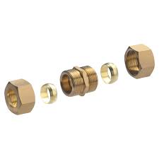 Bicone Connector (Screw-On) for Copper Tube Equal Junction ...