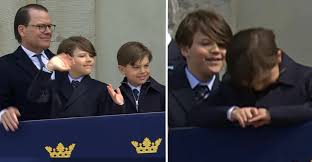 Kusinerna synkade! Se Alexander och Oscars bus på balkongen