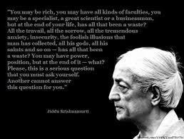 J. Krishnamurti quotes It&#39;s not about what you have and what you ... via Relatably.com