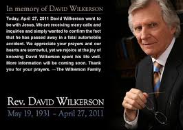 Pastor David Wilkerson was an uncompromising Christian. He Founded ... via Relatably.com