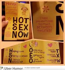 Clever anniversary card I&#39;m giving my girlfriend | Funny Pictures ... via Relatably.com