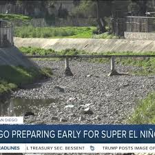 San Diego ramps up El Niño preparations as forecasters warn of historic rainfall season; Mayor Gloria urges residents to prepare for heavy rain.