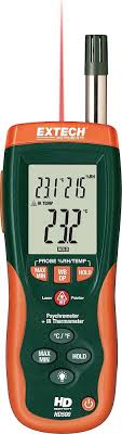 Amazon.com: Extech HD500 Psychrometer with 30:1 Infrared ...