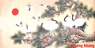 Kết quả hình ảnh cho Tranh Hai Thiếu nữ xướng họa thơ images