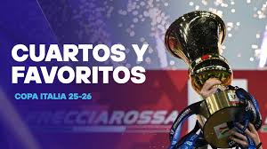 Cuartos de final de la Copa Italia: calendario de partidos y favoritos