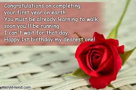 1st Birthday Wishes - Page 2 via Relatably.com