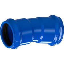 45 ° elbow with PVC U - PEHD