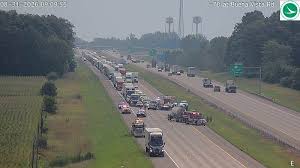 20-year-old dead after being hit by semi on I-70 in Clark County