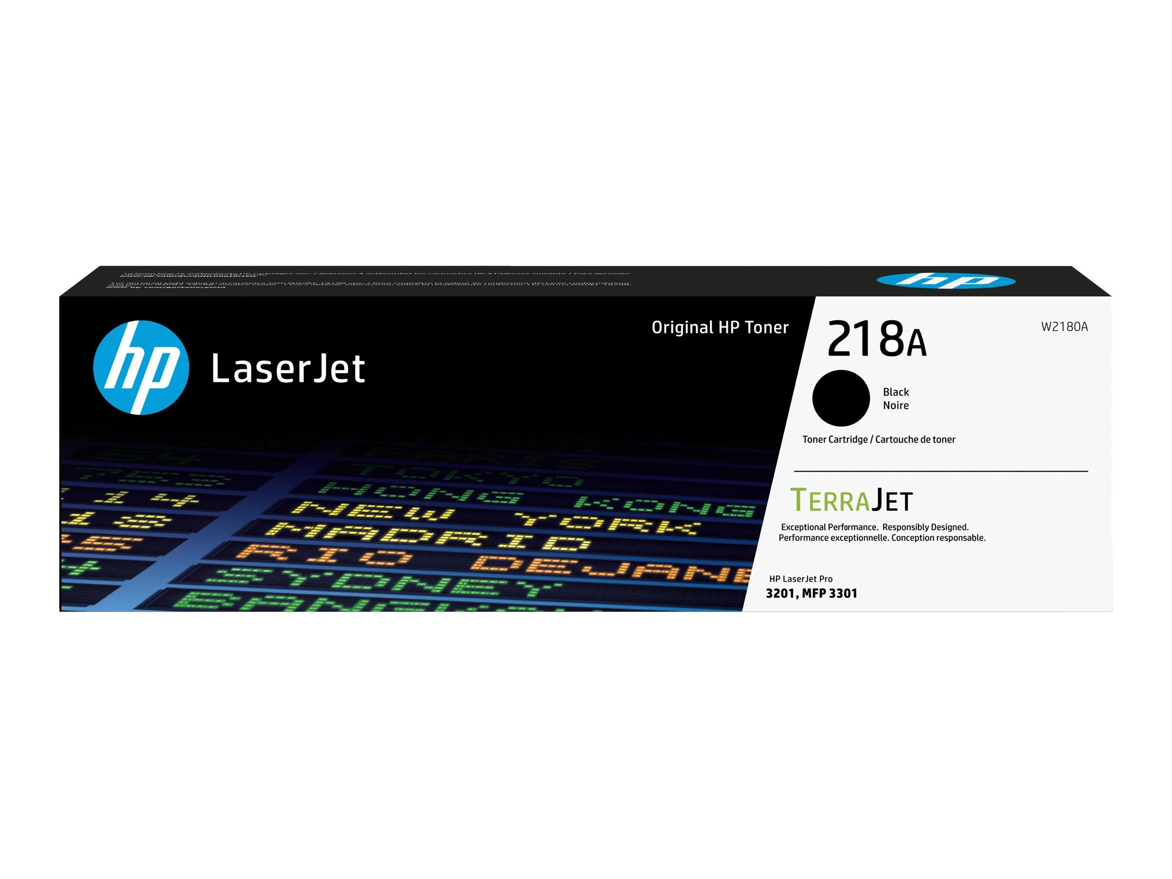 Original HP 218A Black Toner Cartridge w2180a