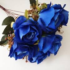 Image result for karangan bunga mawar biru