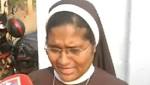 Nuns protested against Bishop Franco