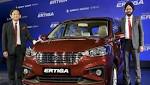 Maruti Suzuki launches Ertiga â‚¹7.44