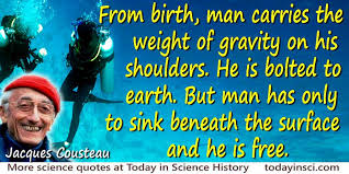 Jacques-Yves Cousteau Quotes - 6 Science Quotes - Dictionary of ... via Relatably.com