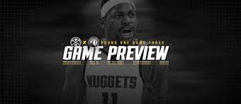 Nuggets play Timberwolves on the road for Game 3