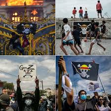 One Piece: Anime-Flagge wird zum Symbol des Protests weltweit