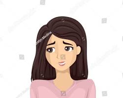 Image of teenager looking sheepish