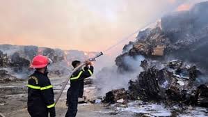 Fire Incidents in Ninh Binh Factory and Saint-André College