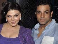 Rakhi Sawant With Ex-Boyfriend Abhishek Awasthi At A Friends Birthday Bash - rakhisawant-2a