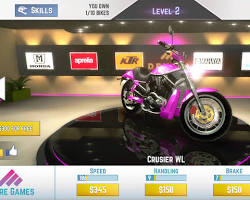 Image of Traffic Rider game interface