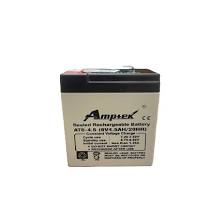 Amptek 6V 4.5Ah Rechargeable Sealed Lead Acid Battery