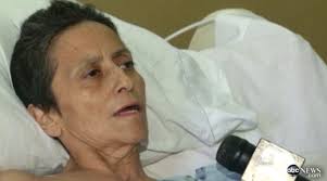 Fallen: After surviving a brutal machete attack in March, Maria Del Carmen Gomez, 53, has died after diagnosed with cancer just months later - article-2199630-14E12E02000005DC-238_634x353
