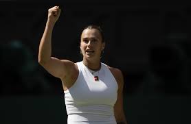 Aryna Sabalenka discussing tournament schedules