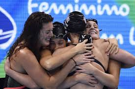 Image result for Allison Schmitt Michael Phelps