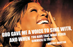 Whitney Houston&#39;s quotes, famous and not much - QuotationOf . COM via Relatably.com