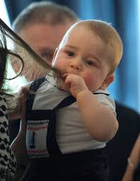 Prince George Kicks Off His Royal Duties With a Lively Playgroup - Prince-George-Meeting-New-Zealand-Children