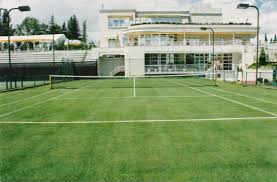 Resultado de imagen de pistas de tenis HIERBA