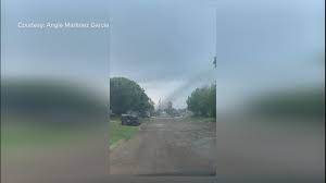 Tornado touches down near Pearsall