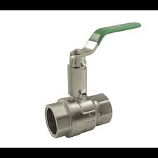 Female/Female chrome plated brass NF valve, with long stem
