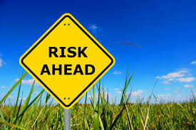 Risk Ahead Sign