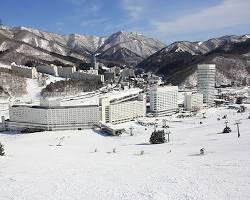 Naeba Prince Hotel snow winter resort（AI 生成）