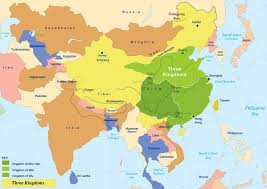 countries during the Romance of the Three Kingdoms period/era ... via Relatably.com