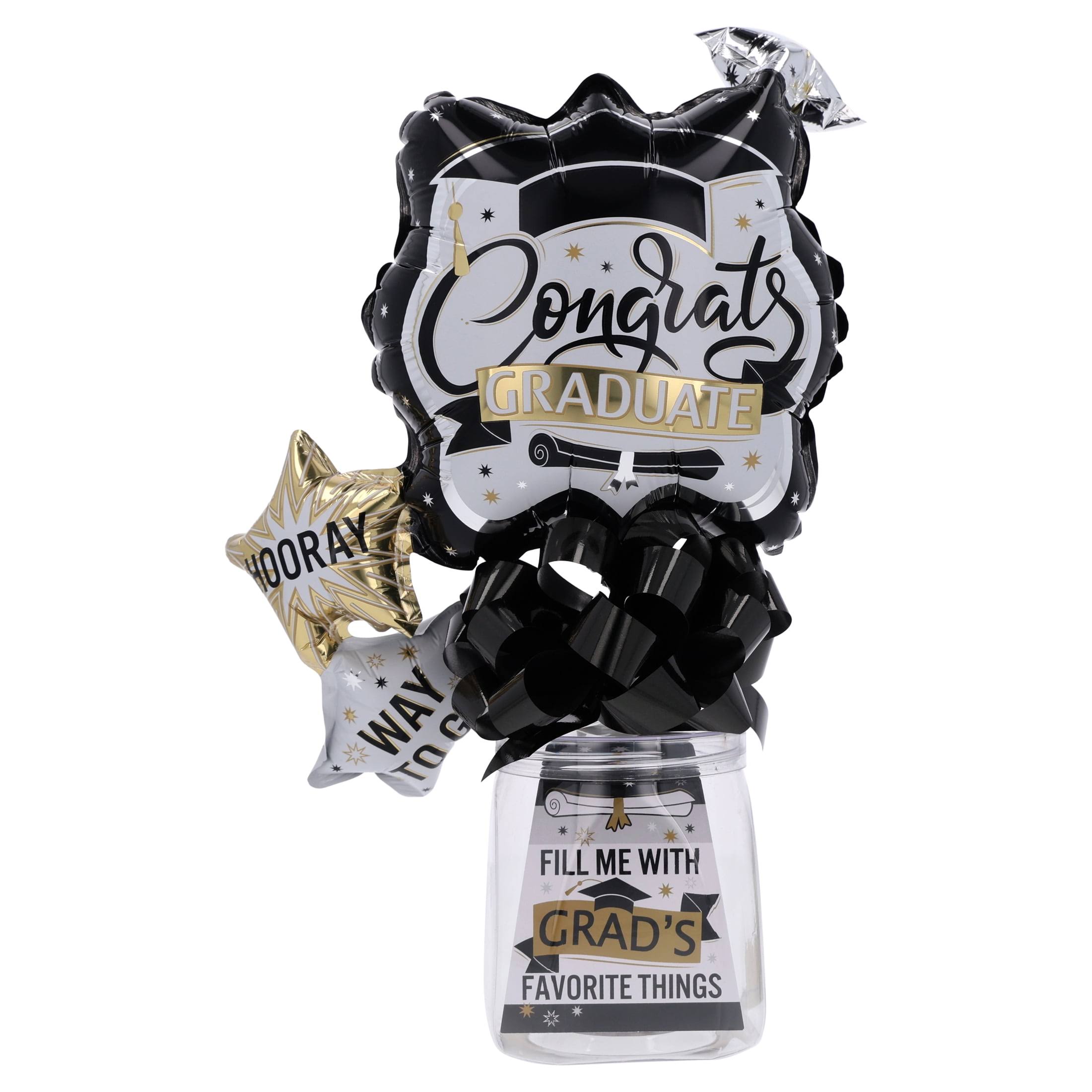 Congrats Fillable Container Gift Set with Balloons